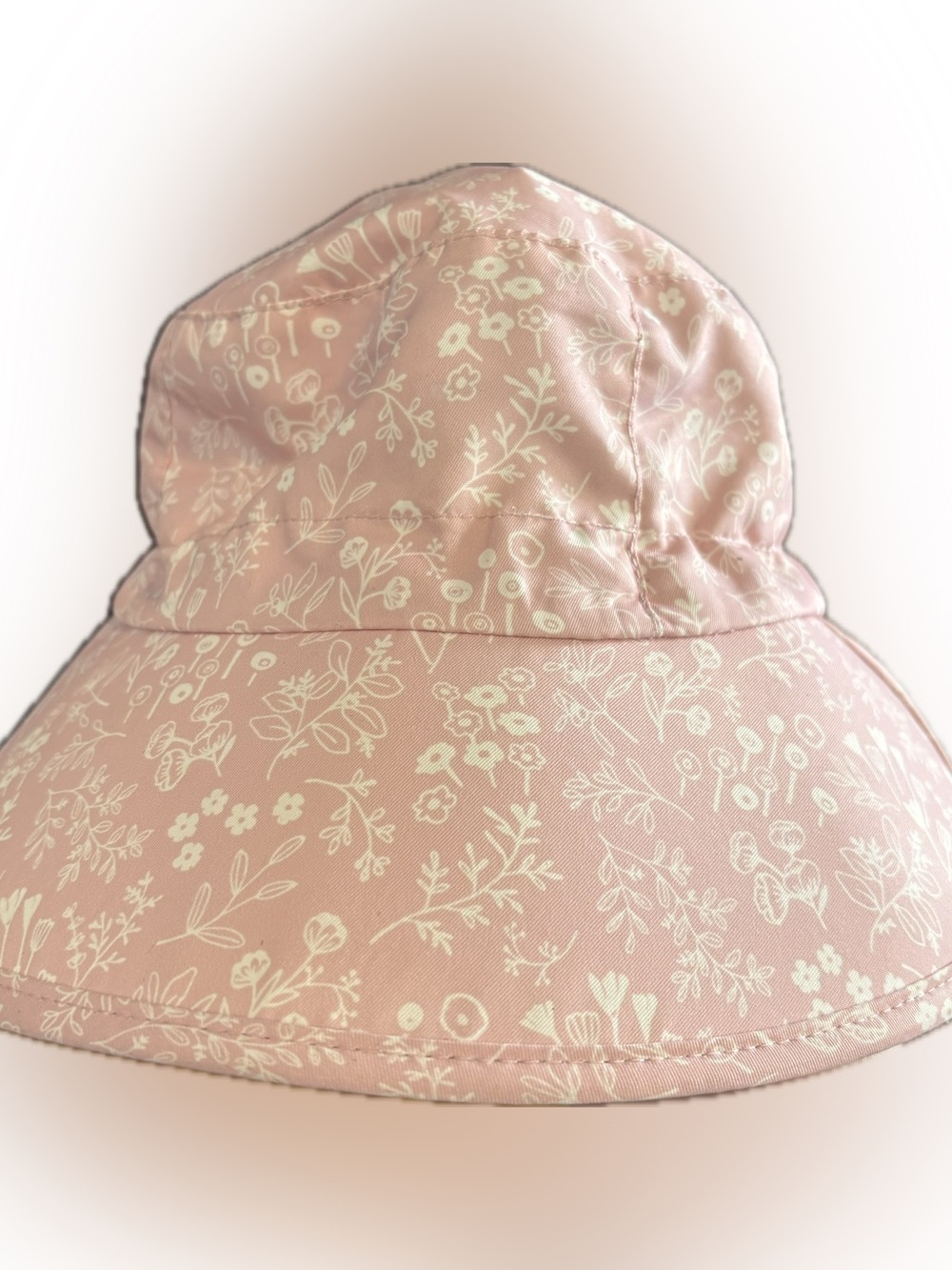 Jan and Jul quick dry girl pink prairie sun hat 6m-24m excellent condition